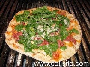 crudo y rucula