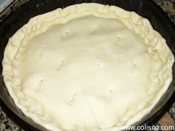 Tarta de atún para el horno