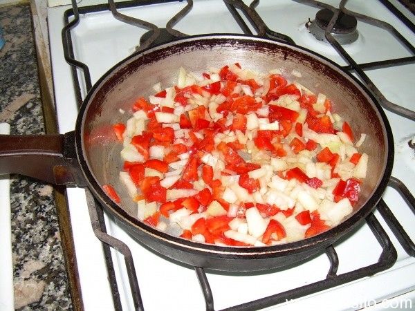 Tarta de atún saltear