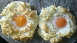 huevos nube