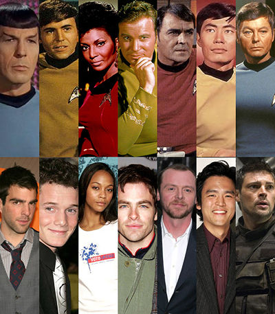 star trek characters 2009